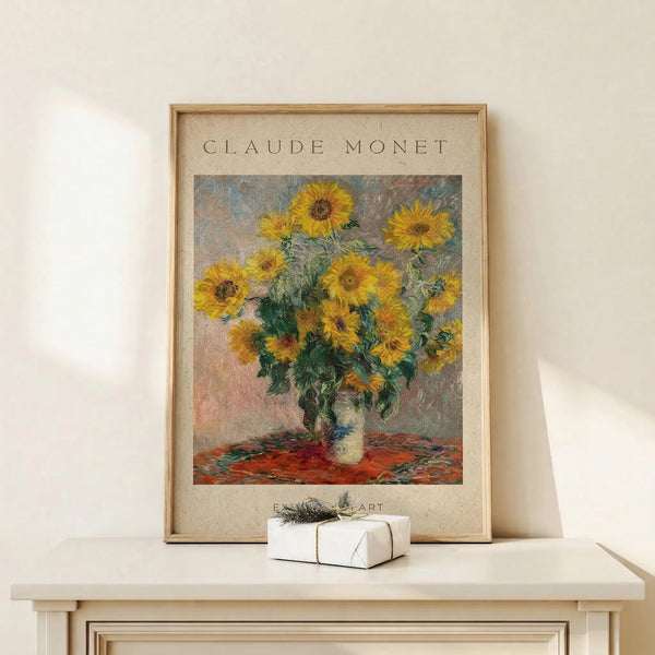 Claude Monet Sunflowers