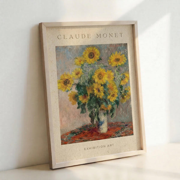 Claude Monet Sunflowers