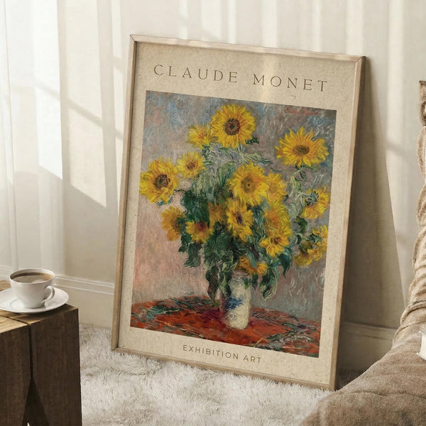 Claude Monet Sunflowers