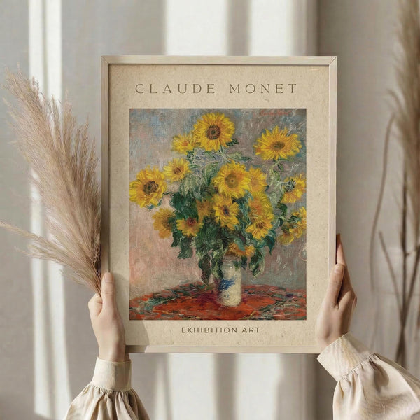 Claude Monet Sunflowers