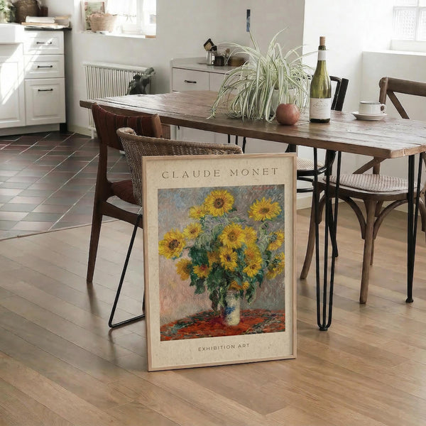 Claude Monet Sunflowers
