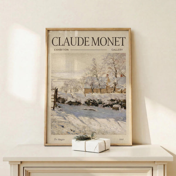 Monet Winter Scene