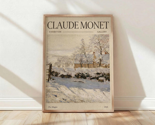 Monet Winter Scene