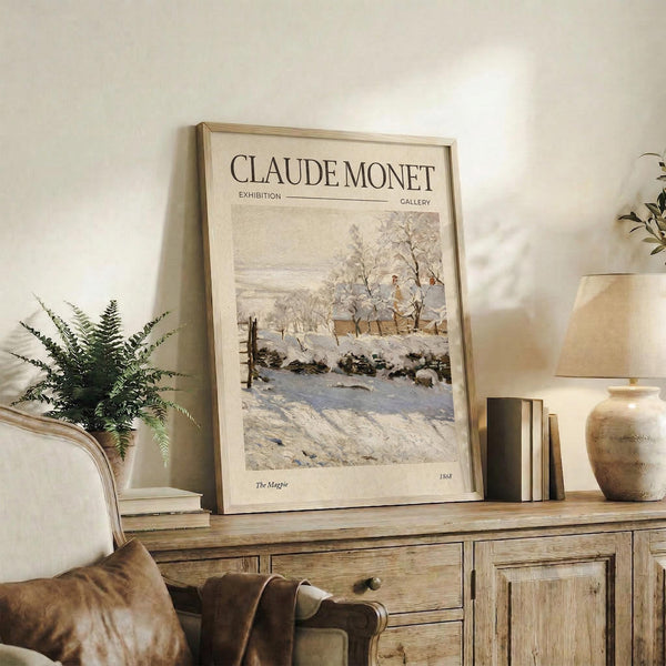 Monet Winter Scene