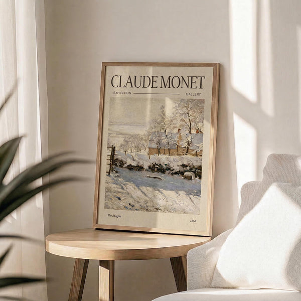 Monet Winter Scene