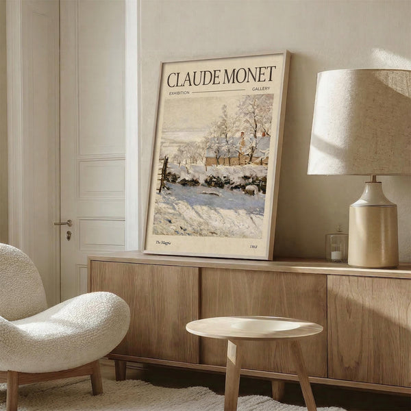 Monet Winter Scene