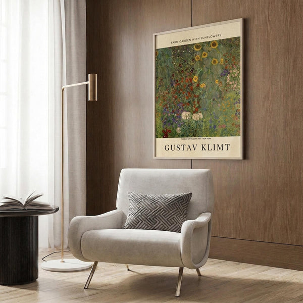 Klimt Sunflowers