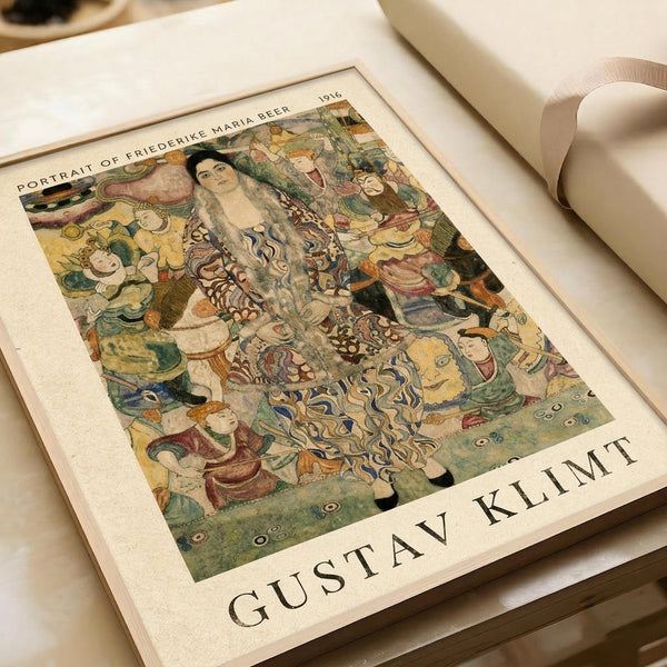 Klimt Beer Portrait