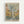Framed art print featuring an abstract tree design in muted earth tones including sage green, ochre yellow, dusty blue, and cream. The stylized tree has a dark trunk with dotted pattern and circular foliage elements of varying sizes creating a polka dot effect. Text at top reads "MUSEE D'ART MODERNE DE LA VILLE DE PARIS" and bottom shows "YAYOI KUSAMA" in large letters. The artwork combines geometric patterns with organic tree forms in a mid-century modern aesthetic, displayed in a l