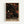 Framed art print featuring black background with scattered dots and circles in warm earth tones including rust, orange, cream, and brown. The abstract pattern resembles a cosmic or cellular design with varying sized circles and dotted spiral formations. Text reads "YAYOI KUSAMA" with Japanese characters below and "TOKYO" in bottom right corner, all on beige background beneath the artwork. Light wood frame against white wall.