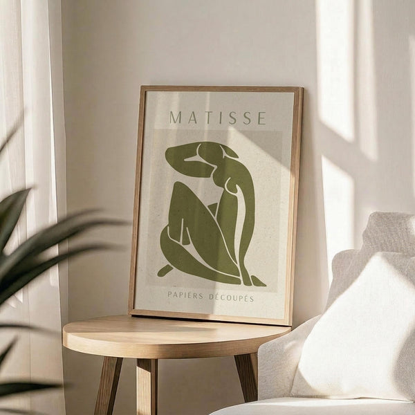 Matisse Coral Print