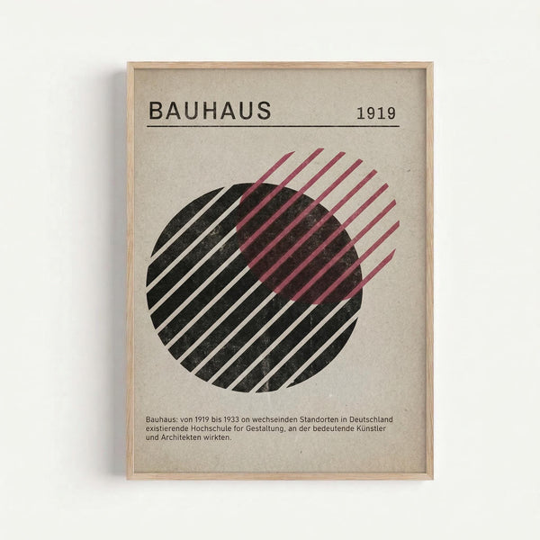 Bauhaus 1919 Print