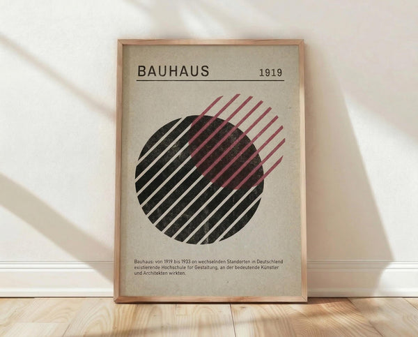 Bauhaus 1919 Print