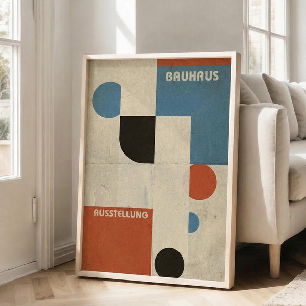 Bauhaus Ausstellung Poster