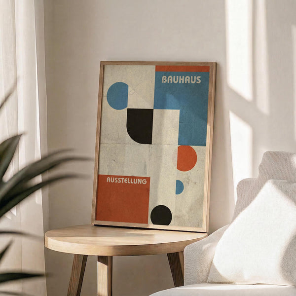 Bauhaus Ausstellung Poster