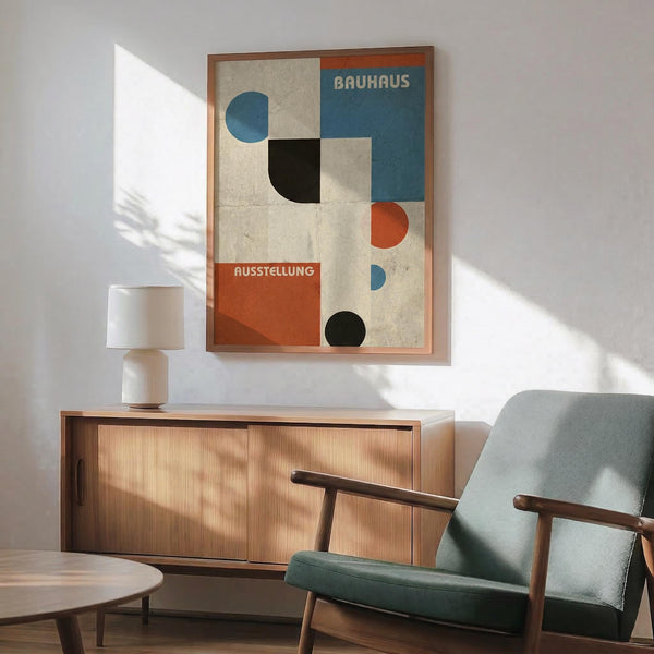 Bauhaus Ausstellung Poster