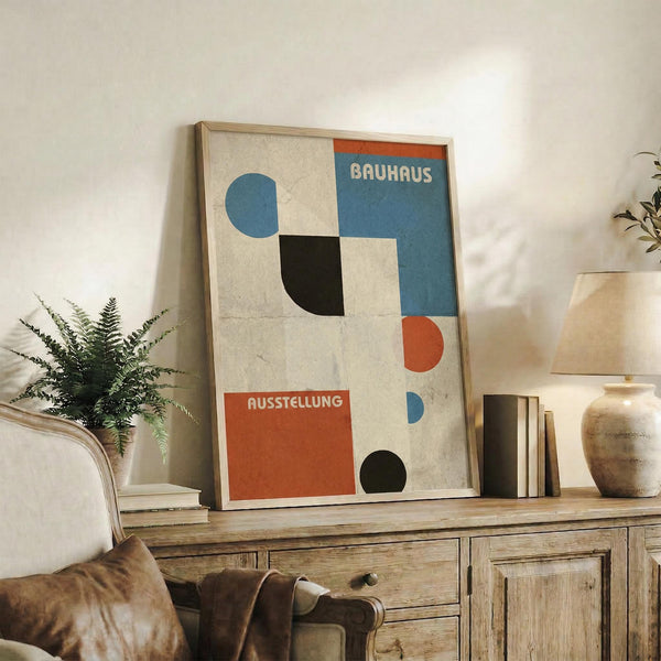Bauhaus Ausstellung Poster