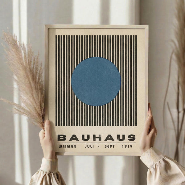 Bauhaus Circle Stripes