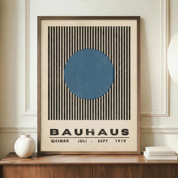 Bauhaus Circle Stripes