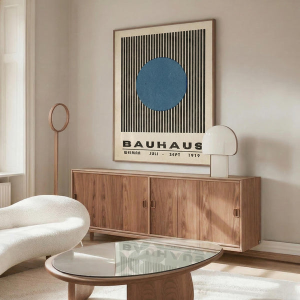 Bauhaus Circle Stripes