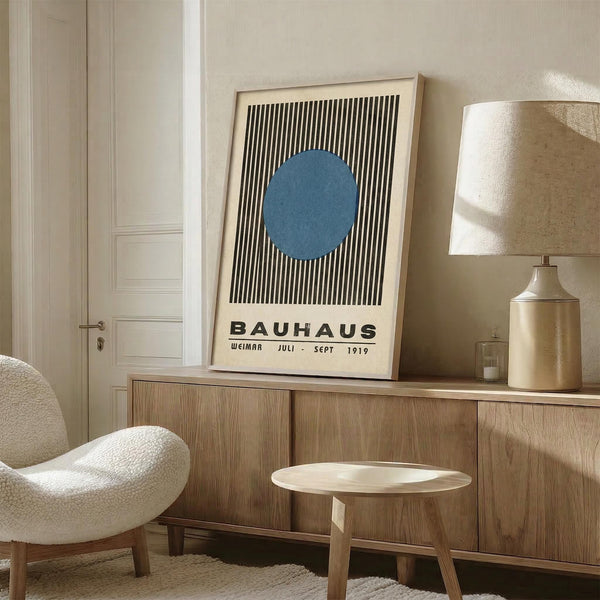 Bauhaus Circle Stripes