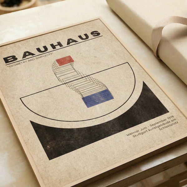 Bauhaus Geometry Print