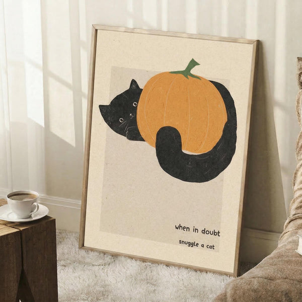 Black Cat Pumpkin