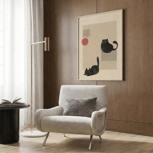 Minimalist Cat Print