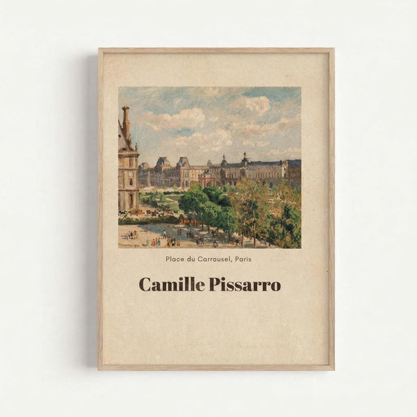 Pissarro Paris Print