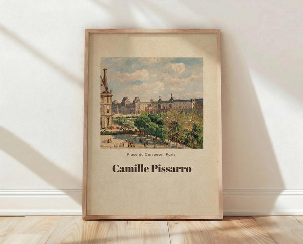 Pissarro Paris Print