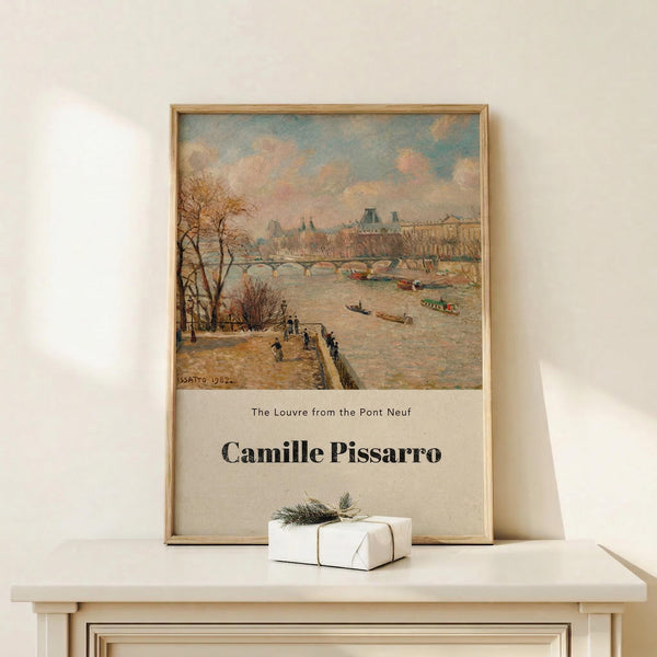 Pissarro Louvre Print