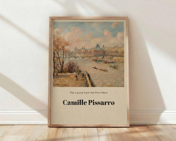 Pissarro Louvre Print