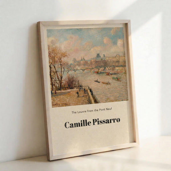 Pissarro Louvre Print