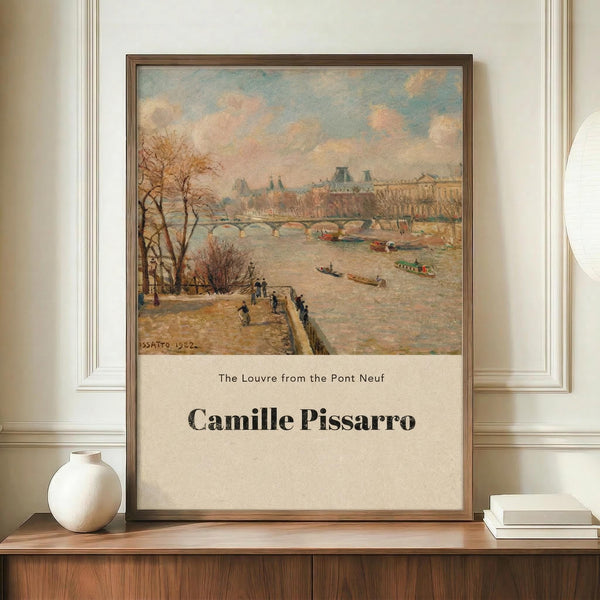 Pissarro Louvre Print