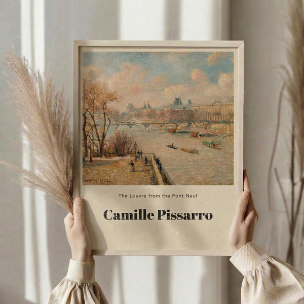Pissarro Louvre Print