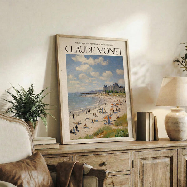 Monet Beach Scene