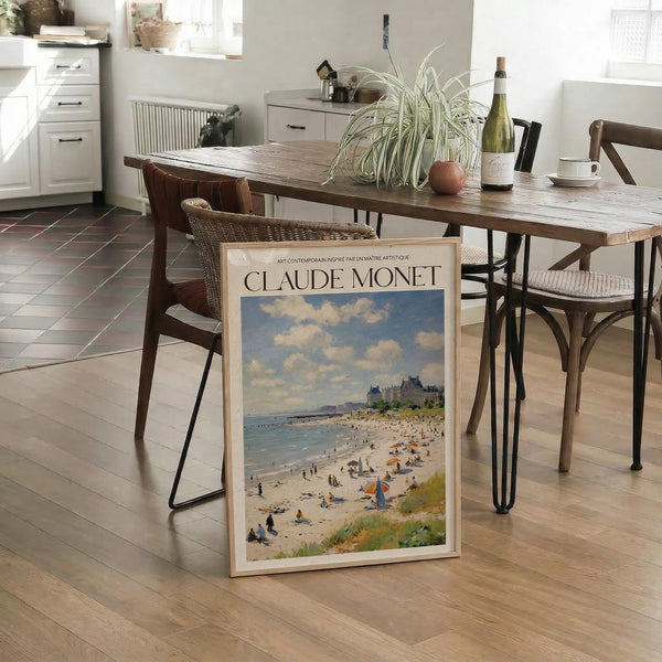 Monet Beach Scene