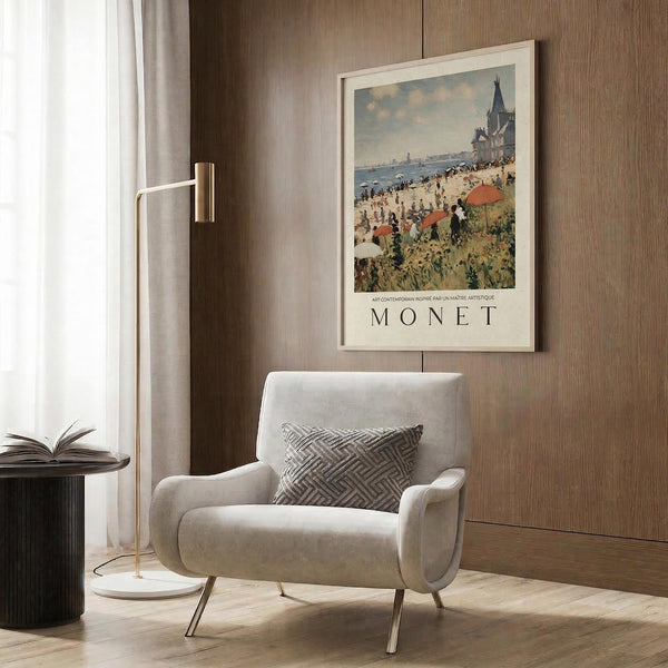 Monet Beach Scene