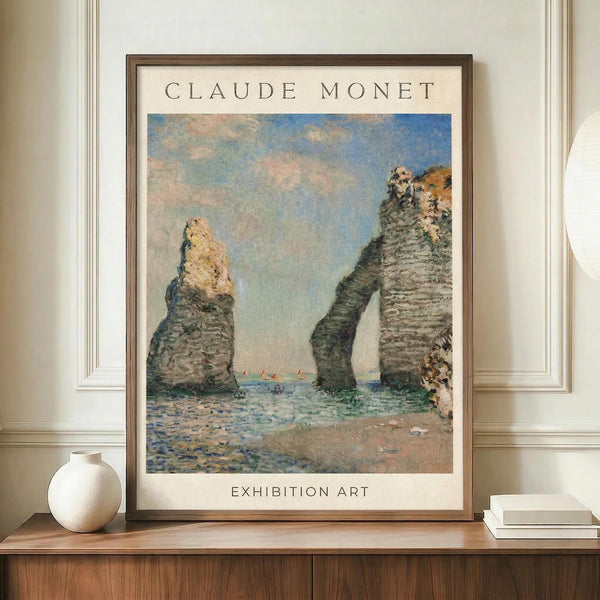 Monet Etretat Cliffs