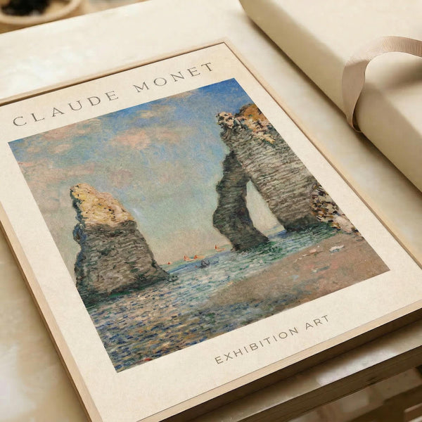 Monet Etretat Cliffs