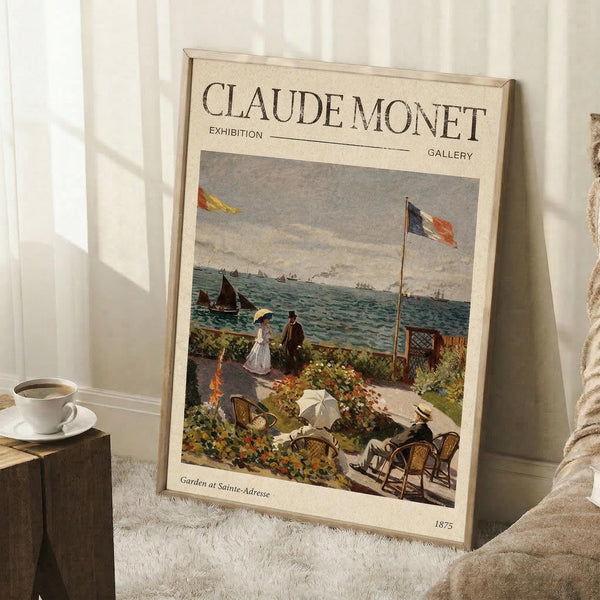 Monet Garden Poster