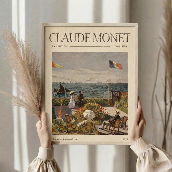 Monet Garden Poster