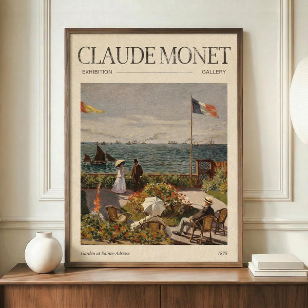 Monet Garden Poster