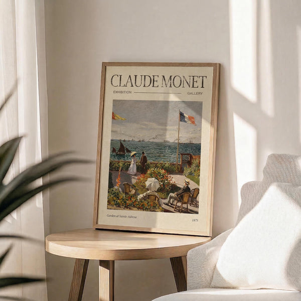Monet Garden Poster