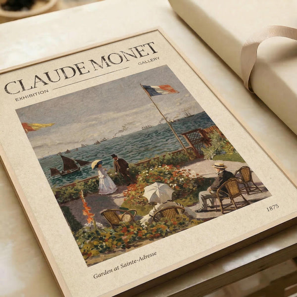 Monet Garden Poster