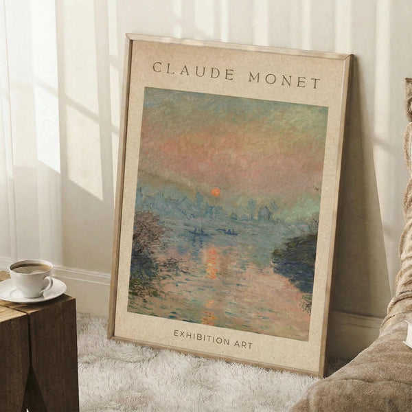 Monet Sunrise Print
