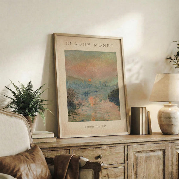 Monet Sunrise Print