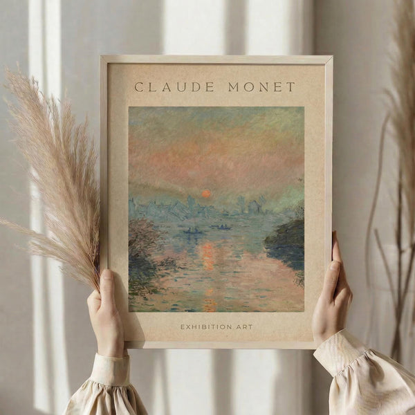 Monet Sunrise Print