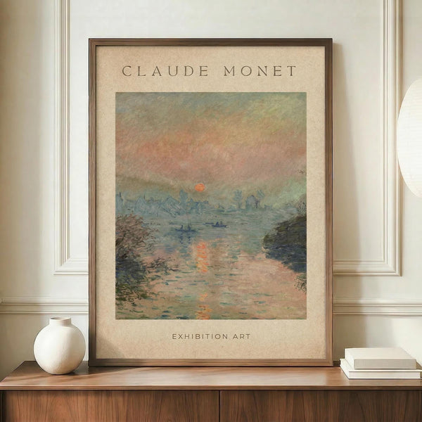 Monet Sunrise Print