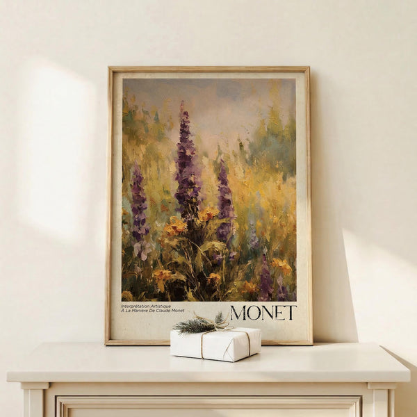 Monet Delphiniums